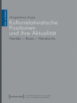 cover image of Kulturrelativistische Positionen und ihre Aktualität